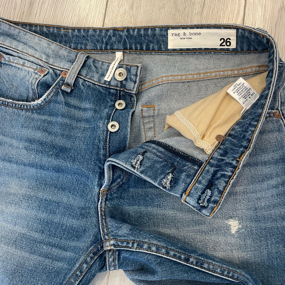 NWOT Rag & Bone Rosa Boyfriend Jeans - Picture 8 of 15